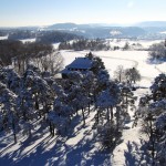 Ausblick vom Raichberg-Turm, Nägelehaus