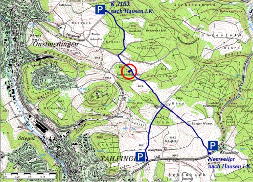 Weg zur Linkenboldshöhle
