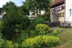Philipp Gottfried Schaudt Brunnen mit Ochsenscheuer Onstmettingen
